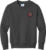 Palmyra Black Knights Youth Core Fleece Crewneck Sweatshirt